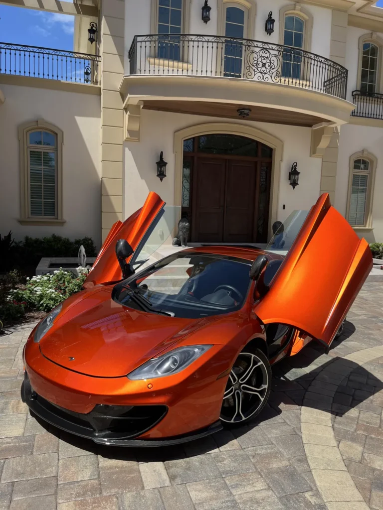 McLaren MP4 12C after a full in & out maintenance detail